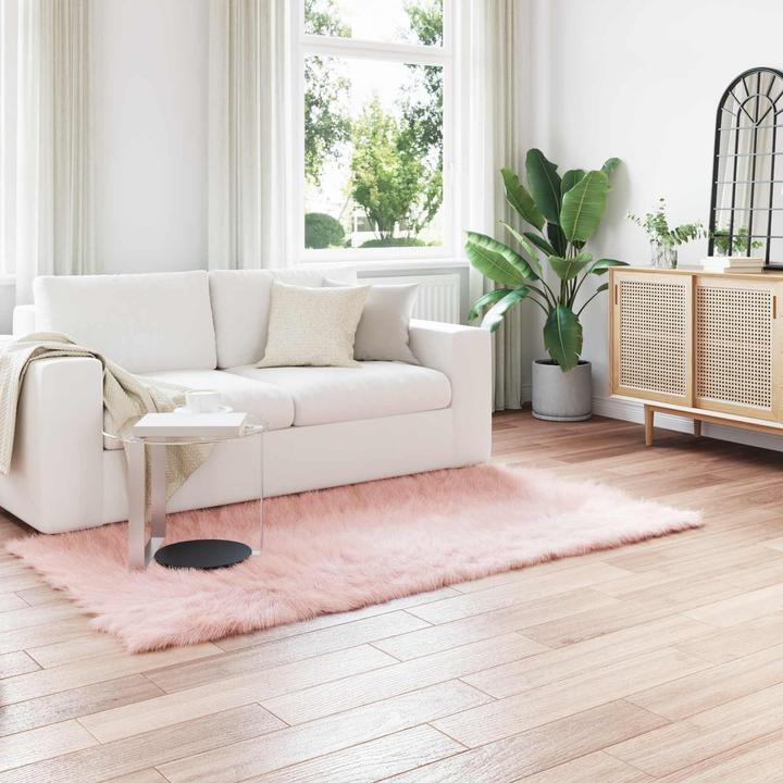 Produktbild vidaXL Kunstschaffell Teppich (100 x 200 cm)