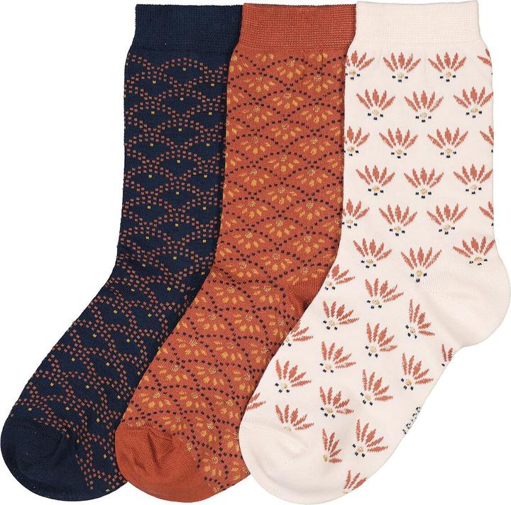 Actual product image La Redoute Collections 3-pack of socks with art deco pattern (pack of 3)