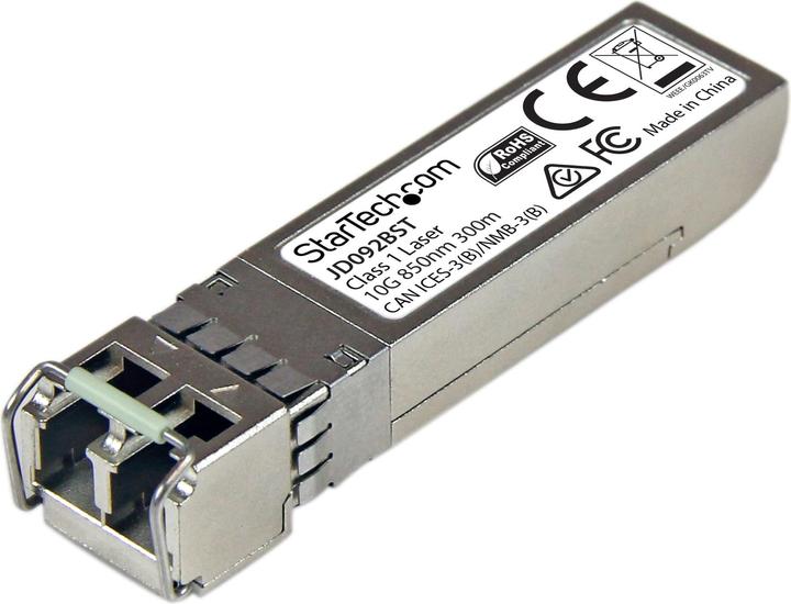 Produktbild StarTech 10 Gigabit LWL SFP+ Transceiver Modul - HP JD092B kompatibel - MM LC mit DDM - 300m - 10GBase-SR