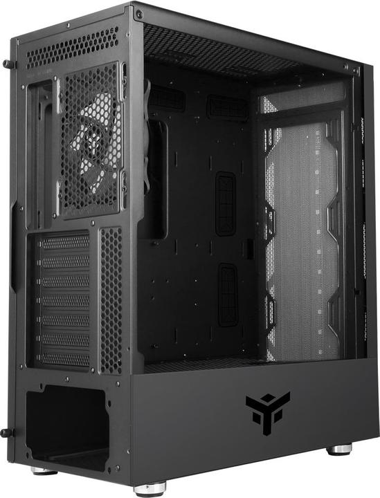 Image du produit Itek Boitier Moyen Tour ATX compatible Vertibra X210 RGB avec panneau vitré (Noir) (ATX, mATX, Mini-ITX)