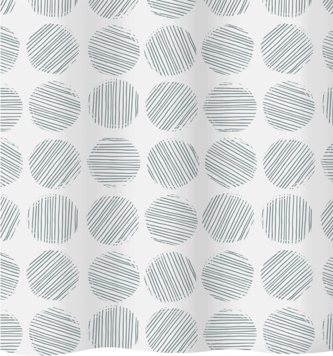 Image du produit Diaqua Rideau de douche textile Giotto (180 x 200 cm)