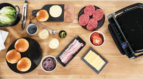 Produktbild Tefal OptiGrill Elite Kontaktgrill (GC7508), Schwarz