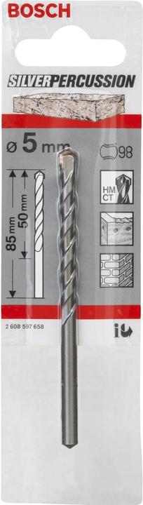 Produktbild Bosch Professional Zubehör Betonbohrer CYL-3, 5 x 50 x 85 mm, d 4,5 mm, 1er-Pack (5 mm)