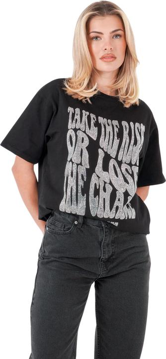 Image du produit Sixth June T-shirt texte strass femme (L)