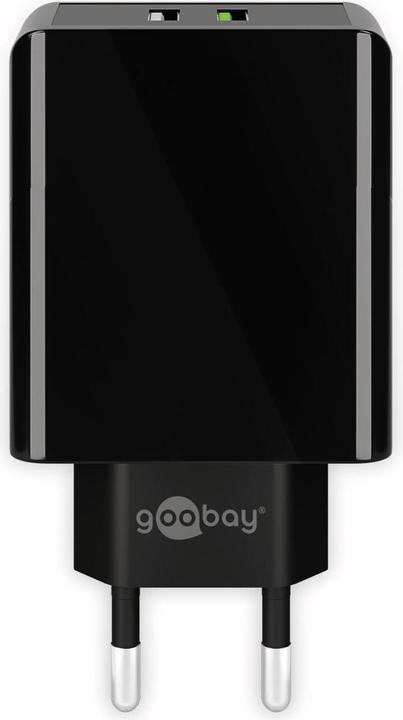 Produktbild Goobay Dual USB-A Schnellladegerät (28 W)
