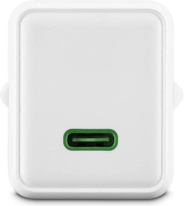 Image du produit Hama Chargeur rapide, USB-C, PD/QC/GaN, super-mini-chargeur, 45 W, blanc (45 W, 1 portion)