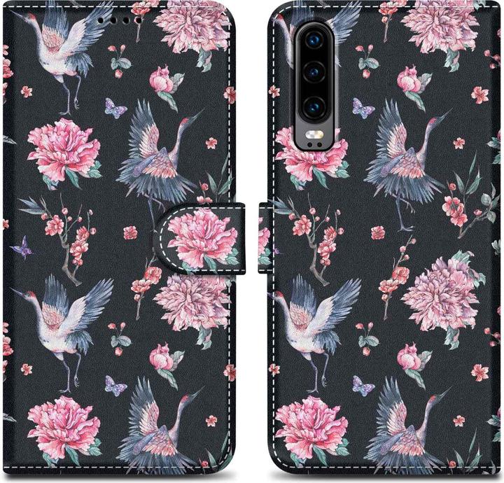 Kranich & Blumen No. 9
