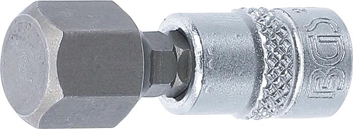 Actual product image BGS Bit Socket 6.3 mm (1/4") Drive internal Hexagon 12 mm (Allen screw)