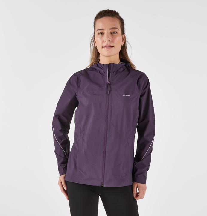 Image du produit Kiprun Veste running trail imperméable et respirante Femme, Run 500 aubergine (XXL)