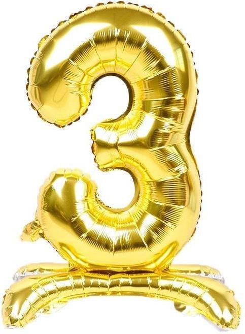 Actual product image Realmax 3 Balloon With Numbers Foil
