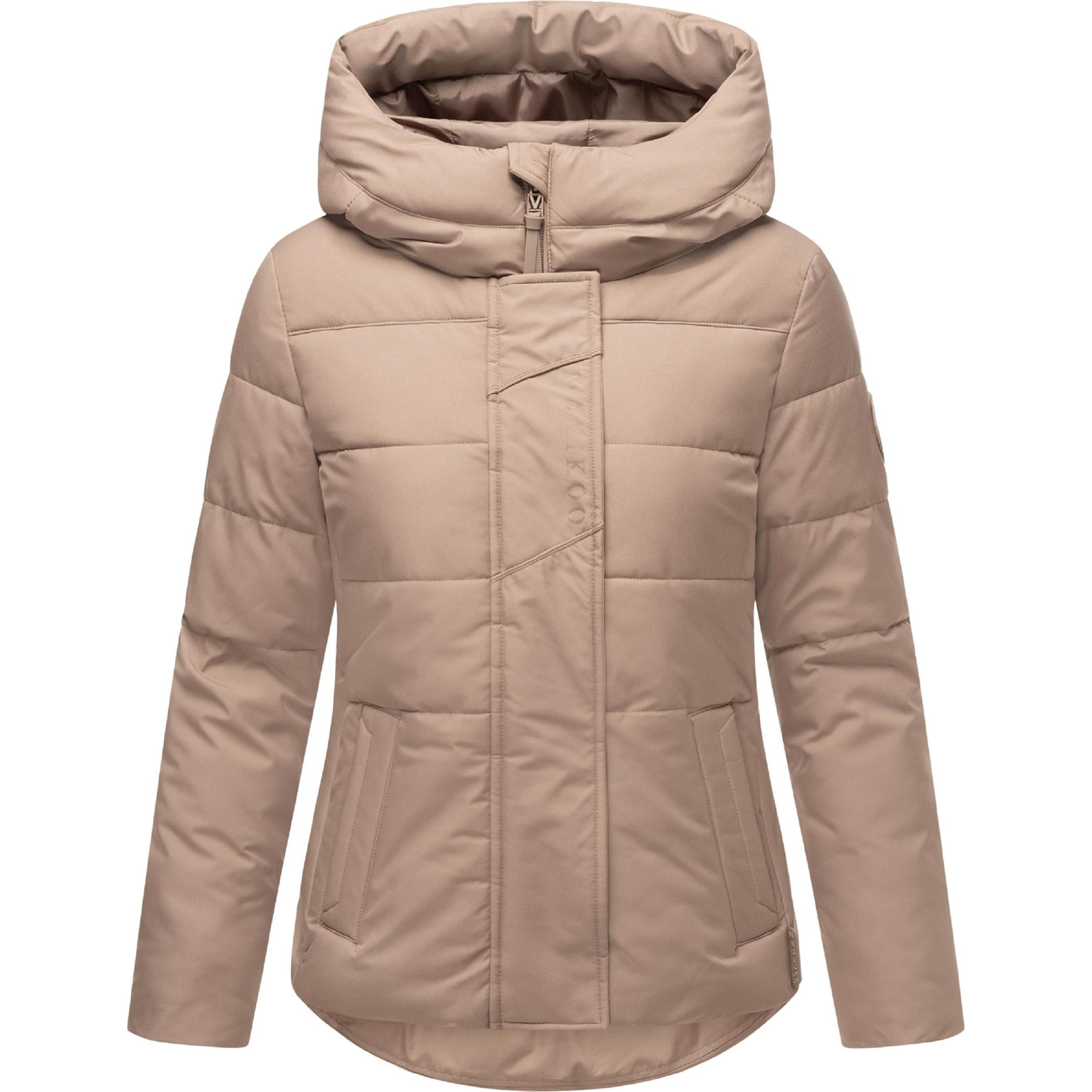 Marikoo, Damen, Jacke, Elira 16 (XXL), Grau, XXL