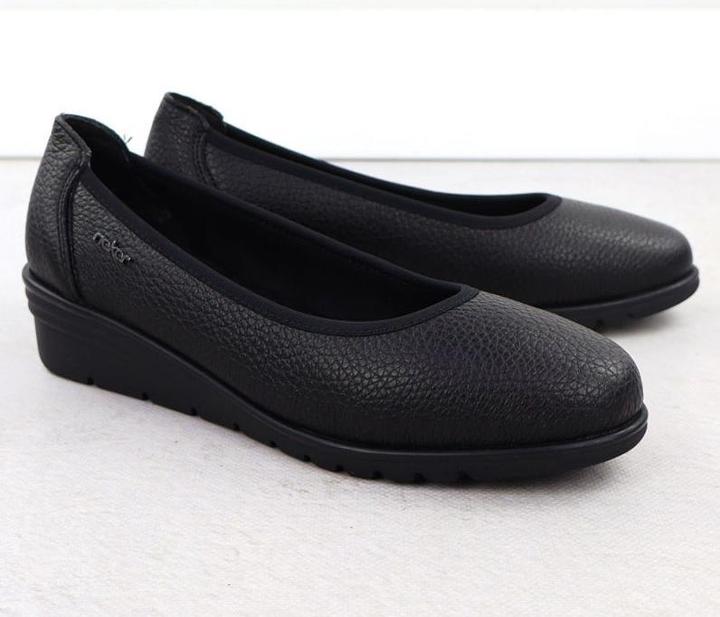 Produktbild Rieker Dames L5360 Ballerina, zwart, 39 EU, zwart, 39 EU (39)