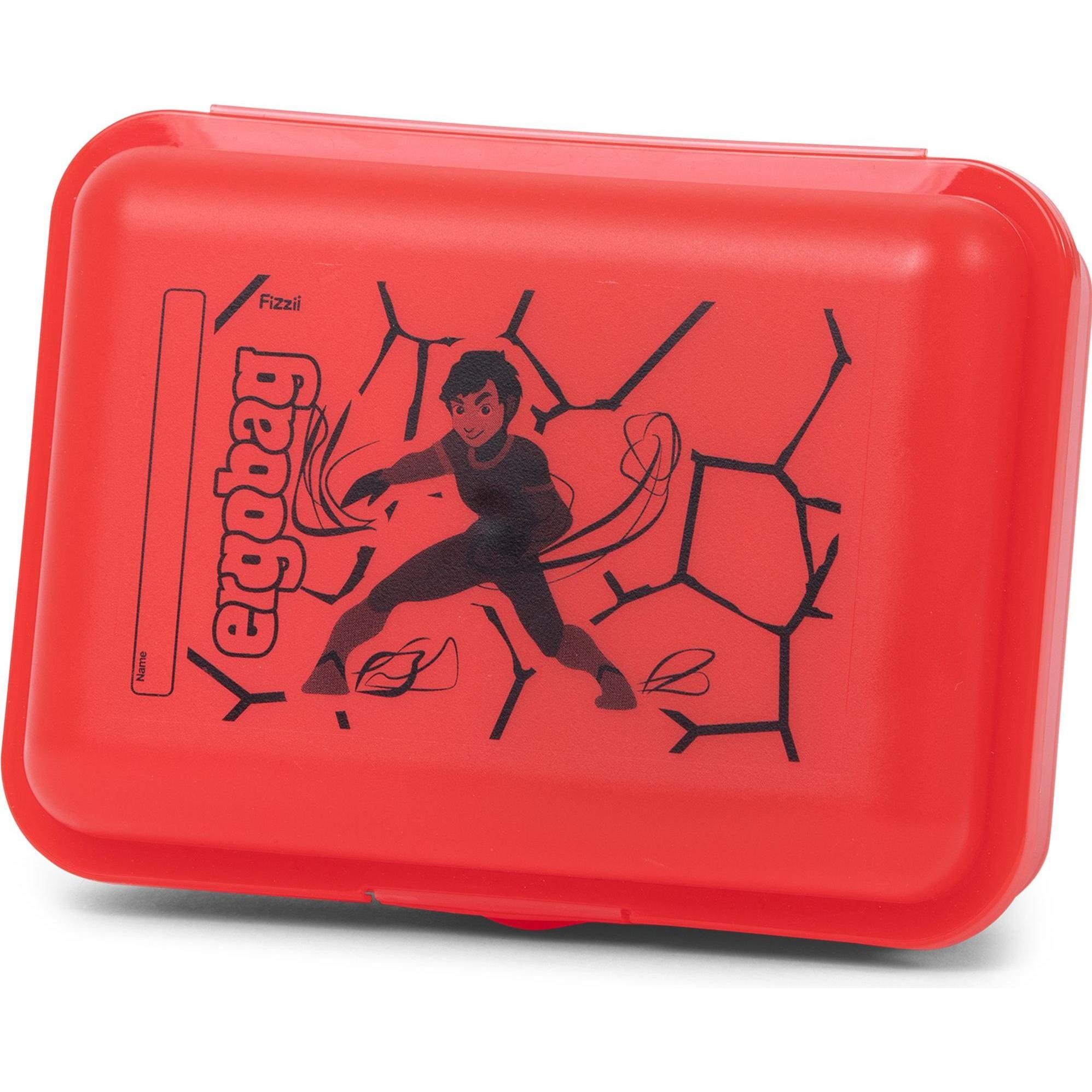Thumbnail - Ergobag Brotdose SupBärheld, Lunchbox, Rot