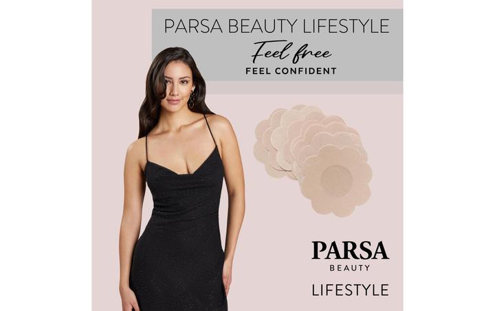 Produktbild Parsa Beauty Parsa - Satin Nipple Covers 7 pcs - Nude (7er Pack, One Size)