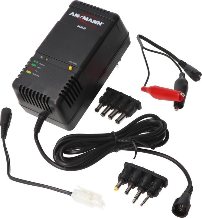 Produktbild AccuCell Akkupack-Ladegerät ACS 110 NiCd, NiMH für 1,2 Volt bis 12 Volt AkkuPack