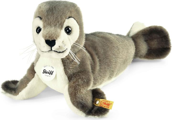 Produktbild Steiff Robby Seehund dunkelgrau 30cm (30 cm)