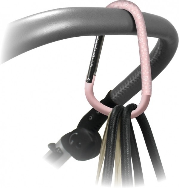 Produktbild Dooky Kinderwagenhaken, Floral Pink