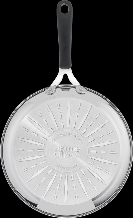 Immagine prodotto Tefal Jamie Oliver Kitchen Essentials (24 cm, Padella per friggere, Acciaio inossidabile)
