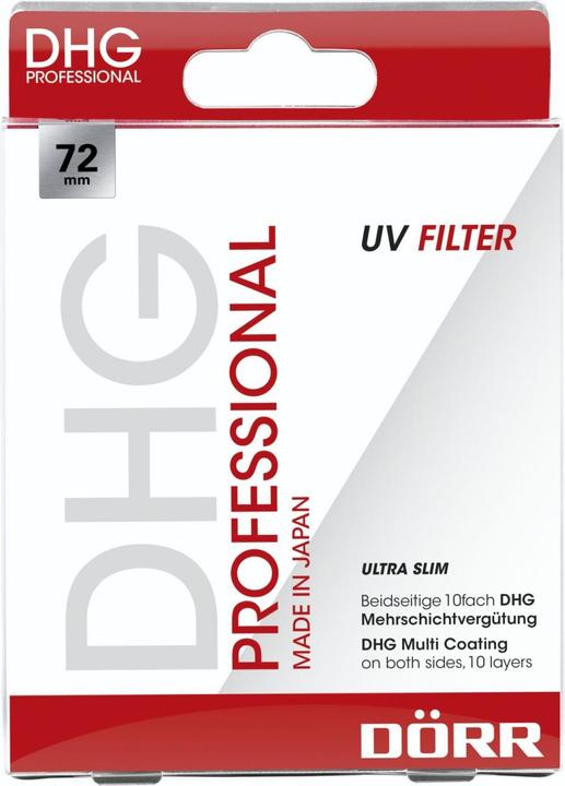 Productafbeelding Dörr UV-filter DHG 72mm (72 mm, UV-filter, 72 mm)