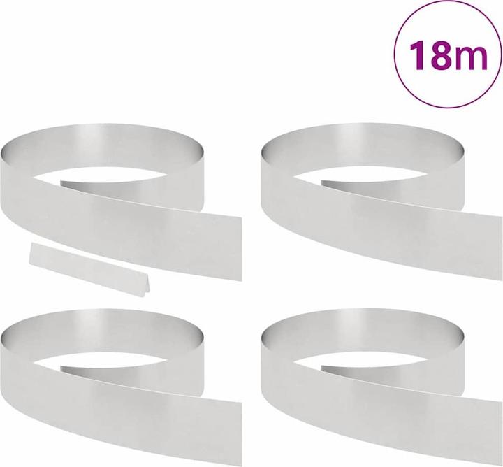 Actual product image vidaXL Gartenumrandung (450 cm)