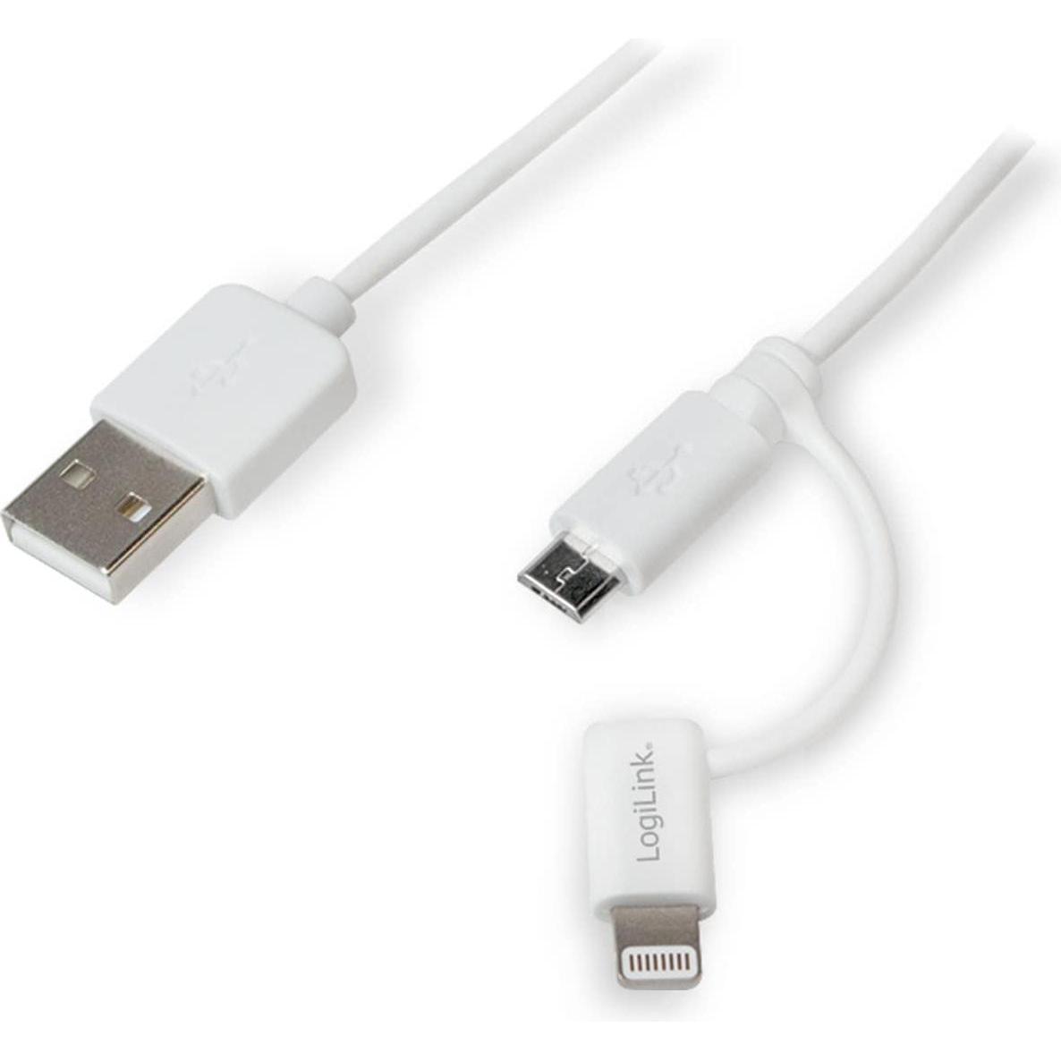 LogiLink CU0118 (1 m, USB 2.0), USB Kabel