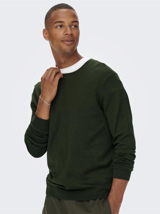 Produktbild Only & Sons Einfarbig Strickpullover (XXL)