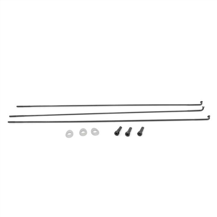 Actual product image Zipp Spoke Kit 3Pcs 256Mm CX-Sprint J-Bend