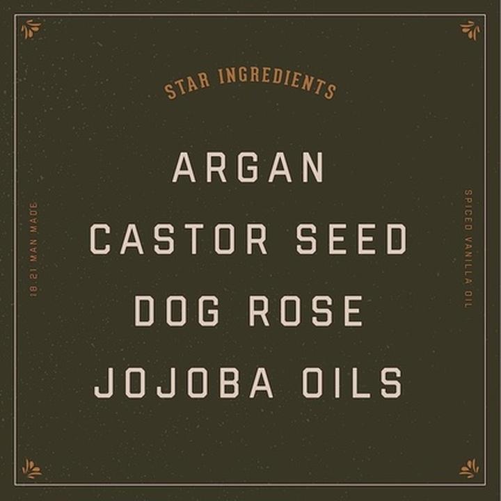 Produktbild 18.21 Man Made Hair Skin and Beard Oil for Men Spiced Vanilla - 50ml (50 ml)