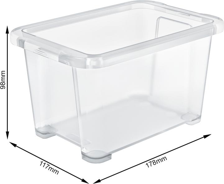 Actual product image Rotho Evo Easy (12 x 10 x 18 cm, 1.20 l)