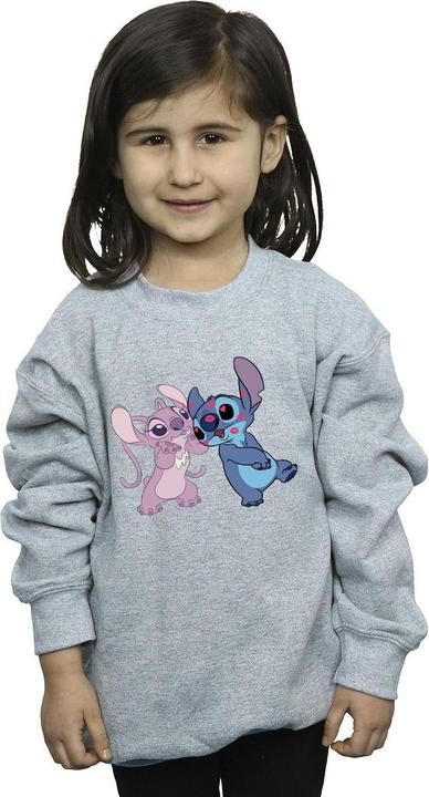 Immagine prodotto Disney Lilo & Stitch Kisses Felpa Ragazze (140, 146)
