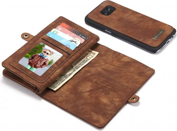 Produktbild Caseme Samsung Galaxy S7 Edge Echtleder Portemonnaie Karten Hülle (Samsung Galaxy S7 Edge)