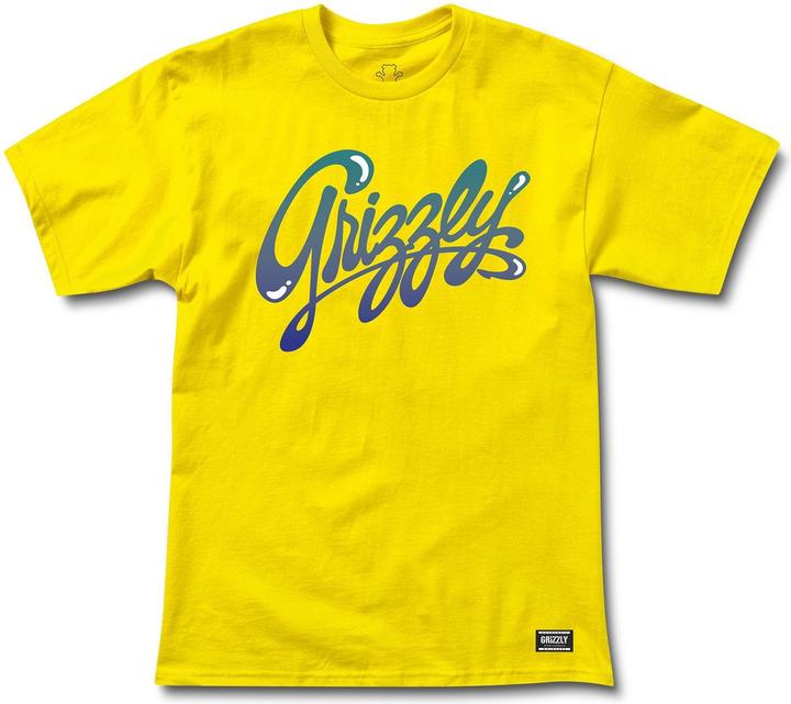 Image du produit Grizzly Wet Script T-Shirt (S)