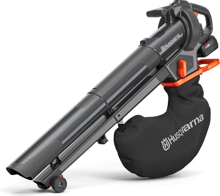 Produktbild Husqvarna Aspire® BVX-P4A mit Akku und Ladegerät (Akkubetrieb, Netzbetrieb, Laubbläser, Laubsauger)