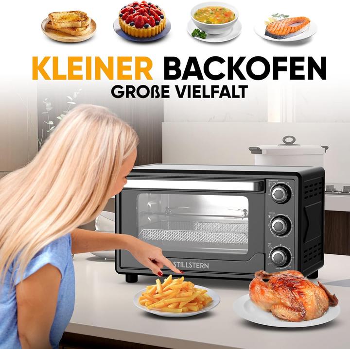 Produktbild Stillstern Minibackofen mit Umluft