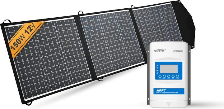 Actual product image Enjoy solar Helios Foldable Solar Panel - 150W/12V Set (150 W, 3.40 kg)