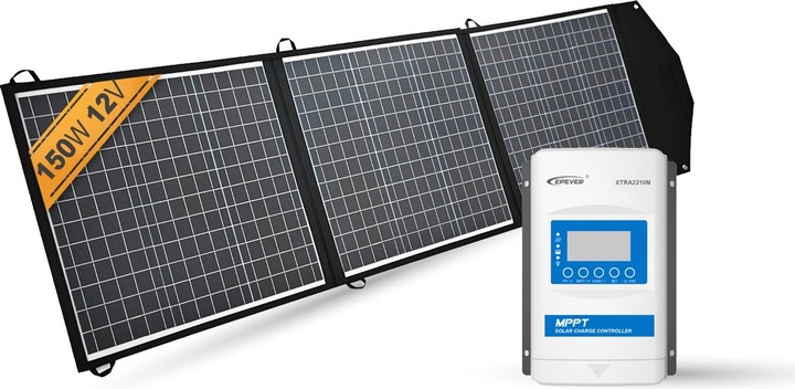 Actual product image Enjoy solar Helios Foldable Solar Panel - 150W/12V Set (150 W, 3.40 kg)