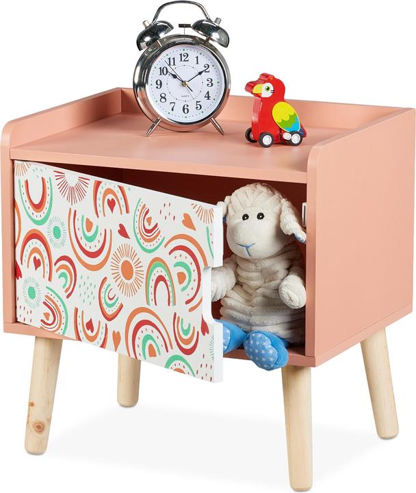 Actual product image Relaxdays Children's nightstand