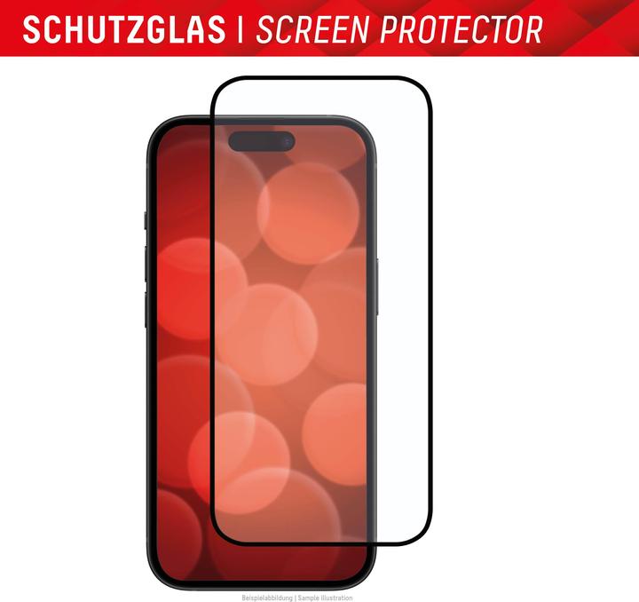 Produktbild Displex Real Glass, Full Cover Panzerglas (1 Stück, Apple iPhone 15 Plus, Apple iPhone 15 Pro Max)