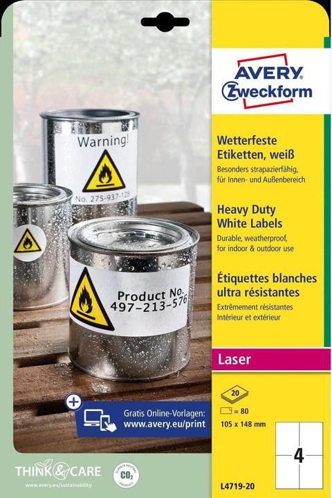 Produktbild Avery L4719-20