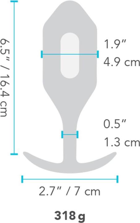 Actual product image B-Vibe Snug Plug 5