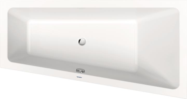 Produktbild Duravit Trapez-Badewanne No 1 1 Rückenschräge rechts weiss 1600x850mm (140 l, 160 cm, 85 cm)