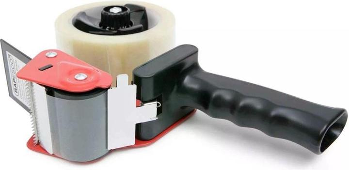 Rapesco Handabroller 960 fr Verpackungsklebeband, schwarz