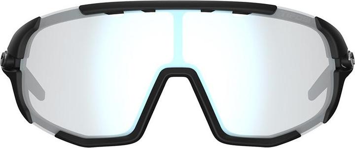 Actual product image MGA Tifosi Sledge Clarion Matte Black Blarion Blarion (1 Clarion Blue Photochrom 74% -14% Light (1 Clarion Blue Photochrom 74% -14% Light transmission)