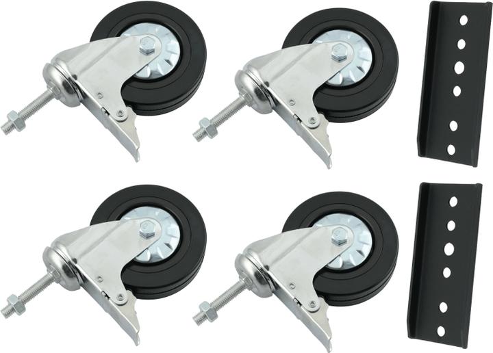 EcoFlow Adjustable Ground & Suspended Solar Bracket wheel