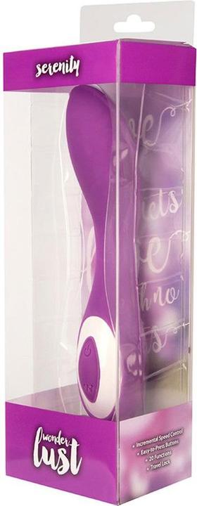 Actual product image BMS Factory Serenity GPointVibrator Purple