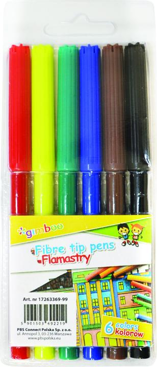 Immagine prodotto Gimboo Fiammifero 6 Kolorów (Multicolore, 1 mm, 6 x)