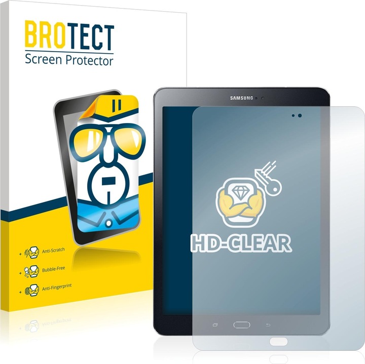 Produktbild BROTECT Schutzfolie Displayschutz Klar (2 Stück, Galaxy Tab S2 9.7)