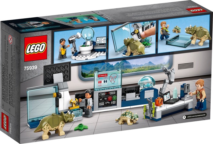 Immagine prodotto LEGO Laboratorio del dottor Wu: Scoppio di dinosauri neonati (75939, LEGO Jurassic World)