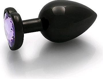 Actual product image Ouch! Heart Gem Butt Plug - Large