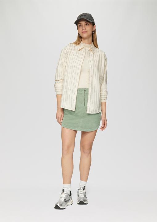 Actual product image S.Oliver Rock Kurzer Cordrock mit Reissverschluss (36)